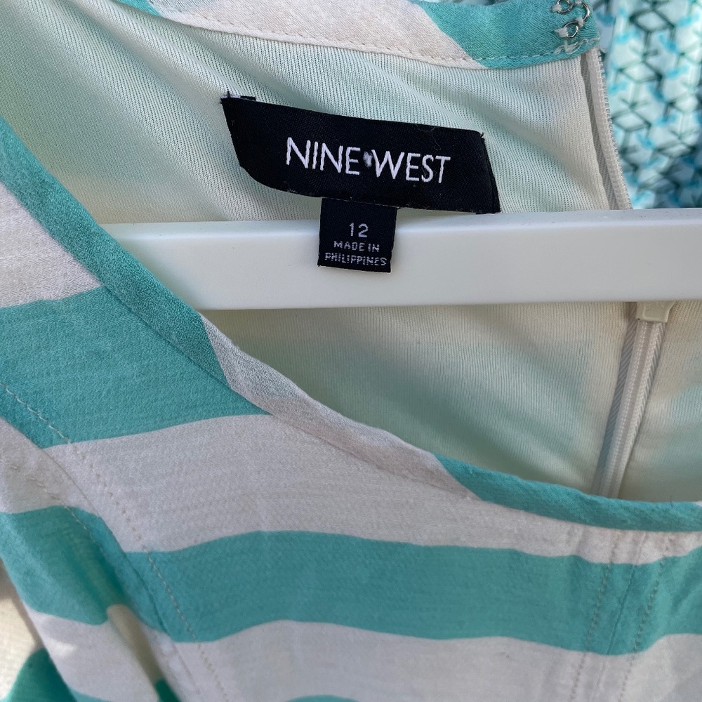 Nine West Striped Summer Dress